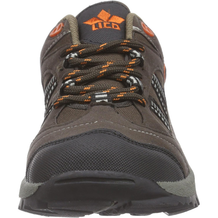 Чоловічі кросівки для ходьби Lico Rancher Low 210060 чорного, сірого та зеленого кольорів (40 EU, коричневий, помаранчевий)