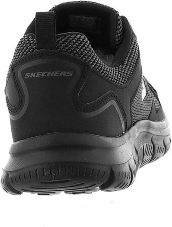 Чоловічі кросівки Skechers Track Scloric, чорний колір, шкіра та сітка