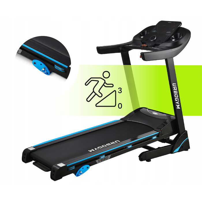 Електрична бігова доріжка Urbogym V680, до 140 кг