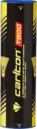 Carlton Shuttle Tournament T800 - Бадмінтонні волани для юніорів та клубних гравців (6 шт. в упаковці)