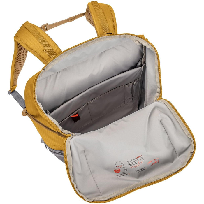 Рюкзак міський VAUDE CityGo 30 II, унісекс, жовтий