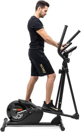 Еліптичний тренажер TechFit E300 для дому, магнітний, кардіо та фітнес, для схуднення, розміри 120x58x155 см