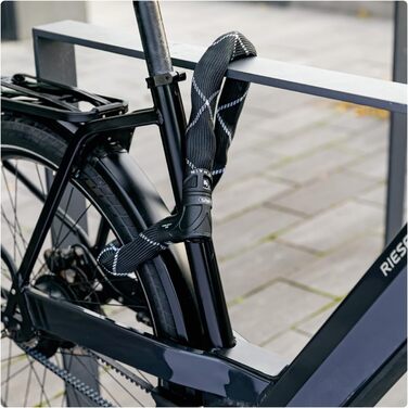 Замок ланцюговий ABUS Iven Chain 8210 для велосипеда – сталевий, з покриттям, рівень безпеки 10 (110 см)