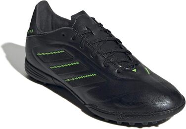 Дитячі футбольні бутси Adidas Copa Pure III League Turf для штучного покриття (28 EU, чорний/сірий/лимонний)
