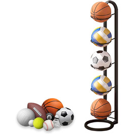 Стійка для зберігання м'ячів: баскетбол, футбол, волейбол. Вертикальна підставка для м'ячів