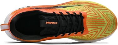 Кросівки для бігу та повсякденного носіння: чоловічі та жіночі, легкі, дихаючі, для фітнесу, тенісу, розмір 35-45 (Помаранчевий, 38 EU)