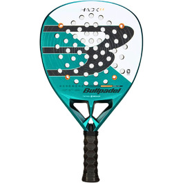 Ракетка для паделу Bullpadel Hack 04 25, темно-зелена, 370г, новинка