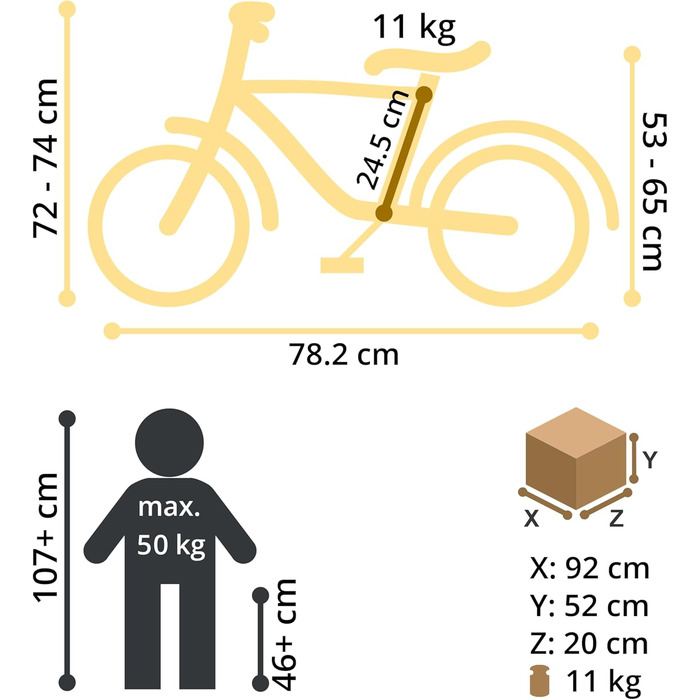 Дитяче велосипед BIKESTAR 16 дюймів: алюмінієвий MTB для дівчаток та хлопчиків 4-5 років, V-brake, чорно-зелений