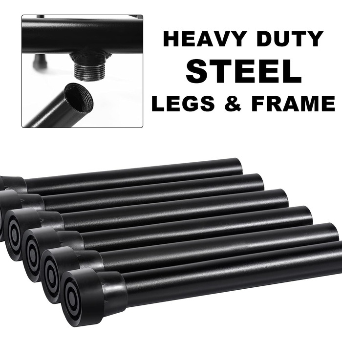 Трамплін для дому DARCHEN, 100 см, до 200 кг, з поручням, червоний