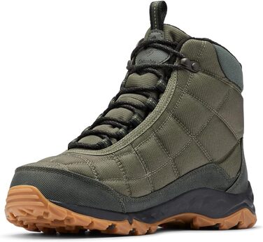 Чоловічі зимові черевики Columbia Firecamp Boot Snow (45 EU, Stone Green Black)