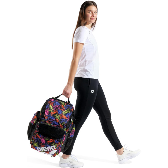 Рюкзак для плавання Arena One Go, 45 літрів, для подорожей, спортивний, великий, з дизайном 'Морська черепаха'