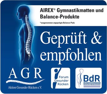Балансувальна подушка AIREX Balance Pad Solid, синя, для координації та тренування рівноваги