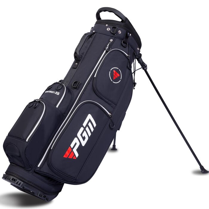 Сумка для гольфу PGM: стійка, легка, водонепроникна, з роздільниками на 5 клубів та ременем, для чоловіків та жінок