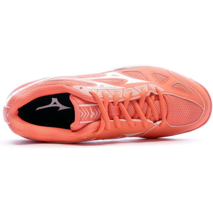 Жіноче волейбольне взуття Mizuno Cyclone Speed 2, чорно-біло-блакитне, розмір 37 EU