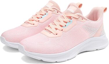 Спортивне взуття для жінок та чоловіків: кросівки для бігу, фітнесу, ходьби та повсякденного носіння. Розміри 35-45 EU, колір рожевий