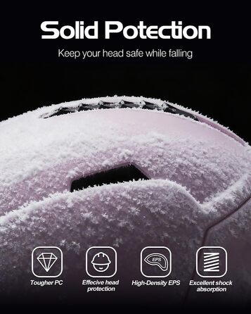 Шолом гірськолижний/сноуборд Ololand, унісекс, рожевий градієнт, M (55-59 см)