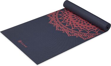 Килимок для йоги Gaiam Premium 6мм з принтом Marrakesch - товстий, неслизький, для йоги, пілатесу та фітнесу