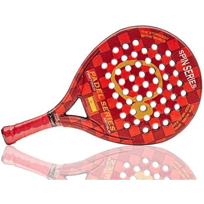 Ракети для падел-тенісу PADEL SERIES | SPIN Series: ABS та полікарбонат, різні рівні жорсткості