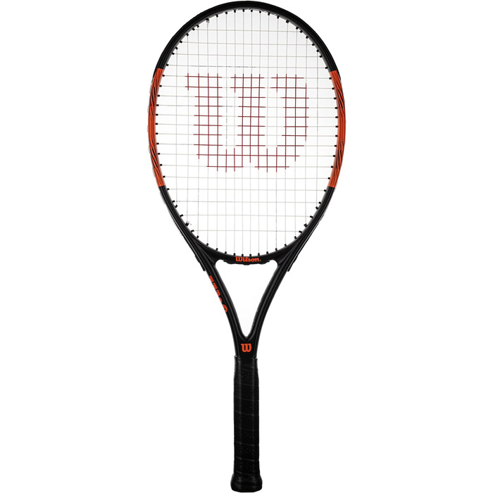 Тенісна ракетка Wilson Burn Elite 105 для дорослих, розмір ручки 3 (4 3/8''), графіт, легка, для гри на корті