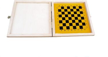 Магнітні шахи Abio, компактні 13,5x13,5 см, дерев'яна складна шахівниця для подорожей, настільна гра для дорослих, преміум-якість