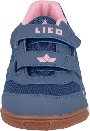 Дитячі спортивні кросівки Lico VMultisport для залу (32 EU, сірий, рожевий)