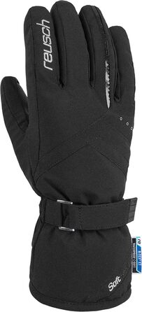 Жіночі лижні рукавички Reusch Hannah R-Tex XT чорні/сріблясті, розмір 7, водонепроникні