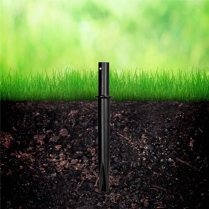 Велика тренувальна футбольна брама з сіткою, 300x200x120 см