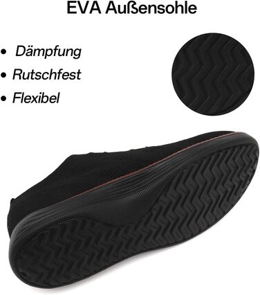 Чоловічі бігові кросівки: спортивне взуття, повсякденне взуття на плоскій підошві, чорного кольору, розмір 45 EU