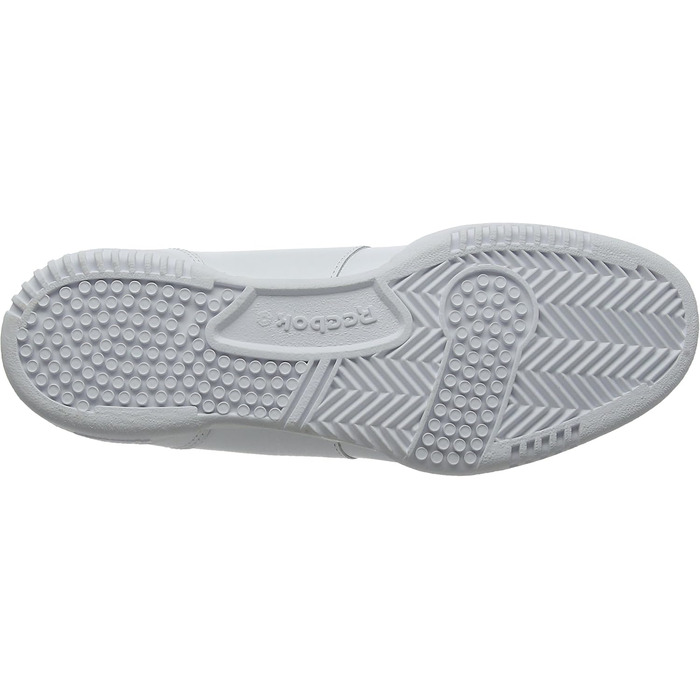 Чоловічі фітнес-кеди Reebok Workout Low 37 EU, білий, сірий