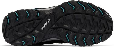 Черевики трекінгові жіночі Columbia Crestwood™ Waterproof, чорно-бірюзові (37 EU)