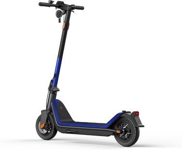 Електросамокат NIU KQi3 Sport з/без дорожньої сертифікації, запас ходу до 40 км, потужність 600 Вт, задній привід, широкі 9,5'' пневматичні шини, велика підніжка, подвійна гальмівна система, IP54, складаний, дисплей, підтримка додатку
