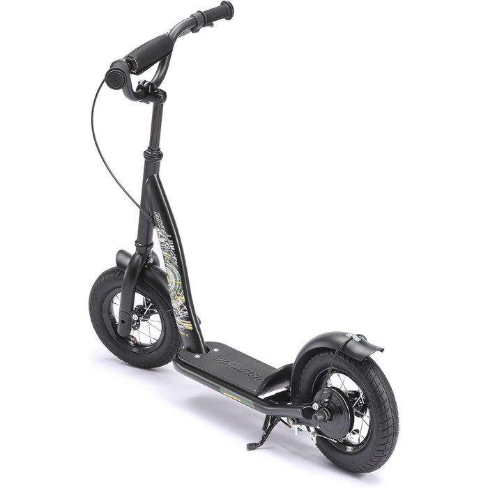 Дитячий самокат STAR SCOOTER з надувними колесами 10 дюймів для хлопчиків і дівчат від 4 років, класичний, безпечний, тестування без ризику