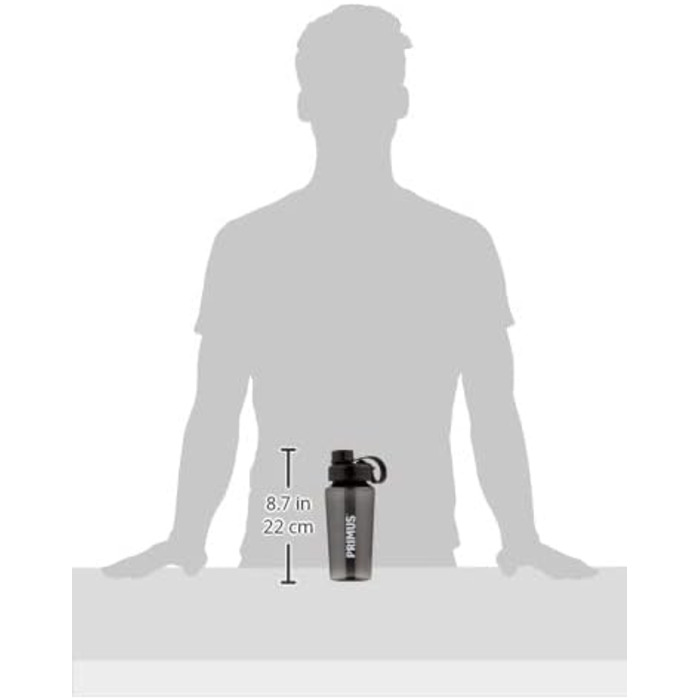 Пляшка для води Relags Primus Trailbottle Tritan 1 л чорна