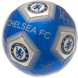 Футбольний м'яч Chelsea FC Signature, універсальний розмір, синій