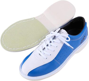 Ботинки для боулінгу VEACAM для чоловіків та жінок, фітнес-тренажери, модні, зручні кросівки для правші та лівші, початківці (43 EU, білий)