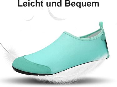 Чоботи для душу SAGUARO Unisex, аквашузи чоловічі та жіночі, розмір 36-47, EU 44/45, блакитний