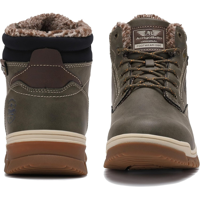 Черевики зимові чоловічі Arriggo Bello, утеплені, антиковзаючі, для трекінгу та хайкінгу, розмір 41-46 EU