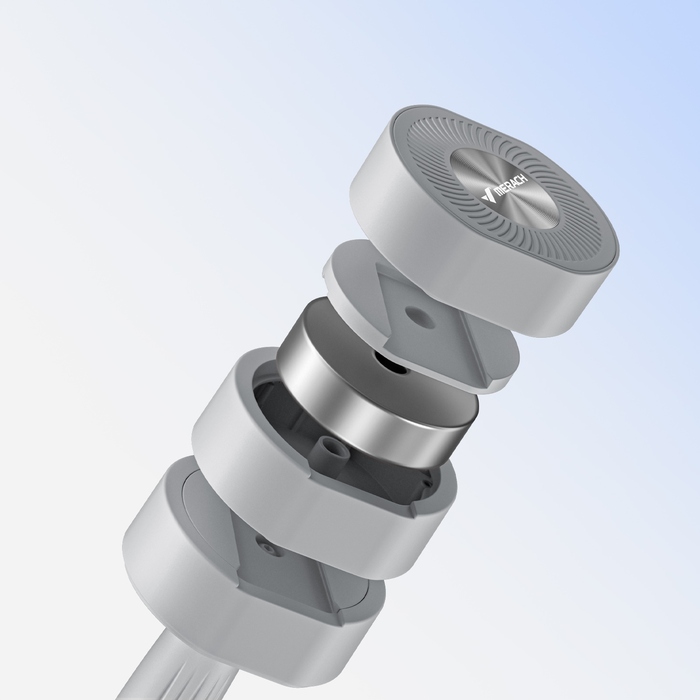 Регульовані гантелі 1–4 кг 4 в 1, фітнес-набір, колір сірий
