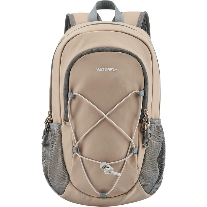 WATERFLY Рюкзак для туризму 12 л – легкий міський спортивний рюкзак для походів, подорожей, кемпінгу, велоспорту, знімна нагрудна пряжка, унісекс