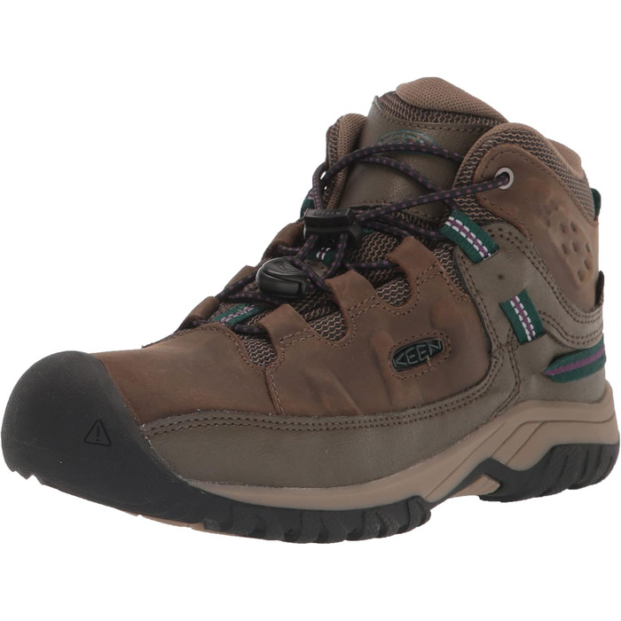 KEEN Targhee Mid WP - водонепроникні трекінгові черевики для дітей (12 Little Kid, Canteen Charisma)