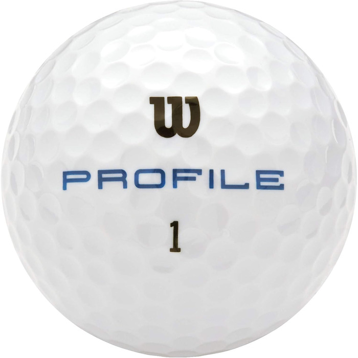 Гольф-м'ячі Wilson Profile Distance, 36 шт., для дальності