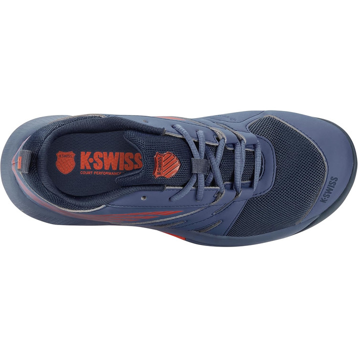 Тенісні кросівки K-Swiss Speedtrac для дівчаток (35.5 EU, Infinity Orion Blue Scarlet Ibis)