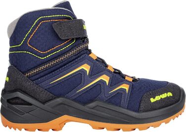 Черевики дитячі LOWA MADDOX GTX MID JUNIOR, 29 EU, Navy/Orange