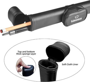 Кю HomeSeason 58'' для більярду з сумкою, 510 мл