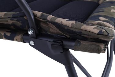 Крісло для риболовлі Angelstuhl XL, 150 кг, з підлокітниками, складне, регульована висота сидіння, широке сидіння, для кемпінгу