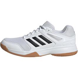Кросівки Adidas Speedcourt для залу для чоловіків, розмір 43 1/3 EU, білий, чорний, gum