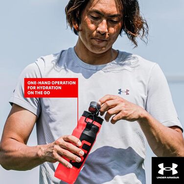 Пляшка для води Under Armour UA Playmaker Squeeze Octane 907 мл, спортивна, пластикова