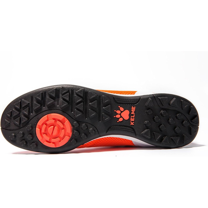 Дитячі футбольні бутси для штучного поля: тренувальні кросівки для хлопчиків та дівчаток, унісекс (33 EU, помаранчевий)