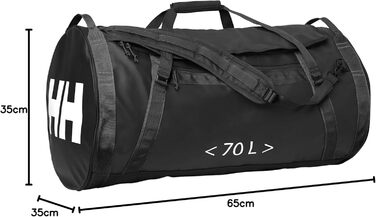 Сумка-дуфел Helly Hansen HH Duffel Bag 2 70L чорна, унісекс