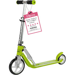 Дитячий самокат HUDORA Little BigWheel, алюмінієвий, великі колеса, для дітей від 3 років, складаний, регульований по висоті, до 100 кг
